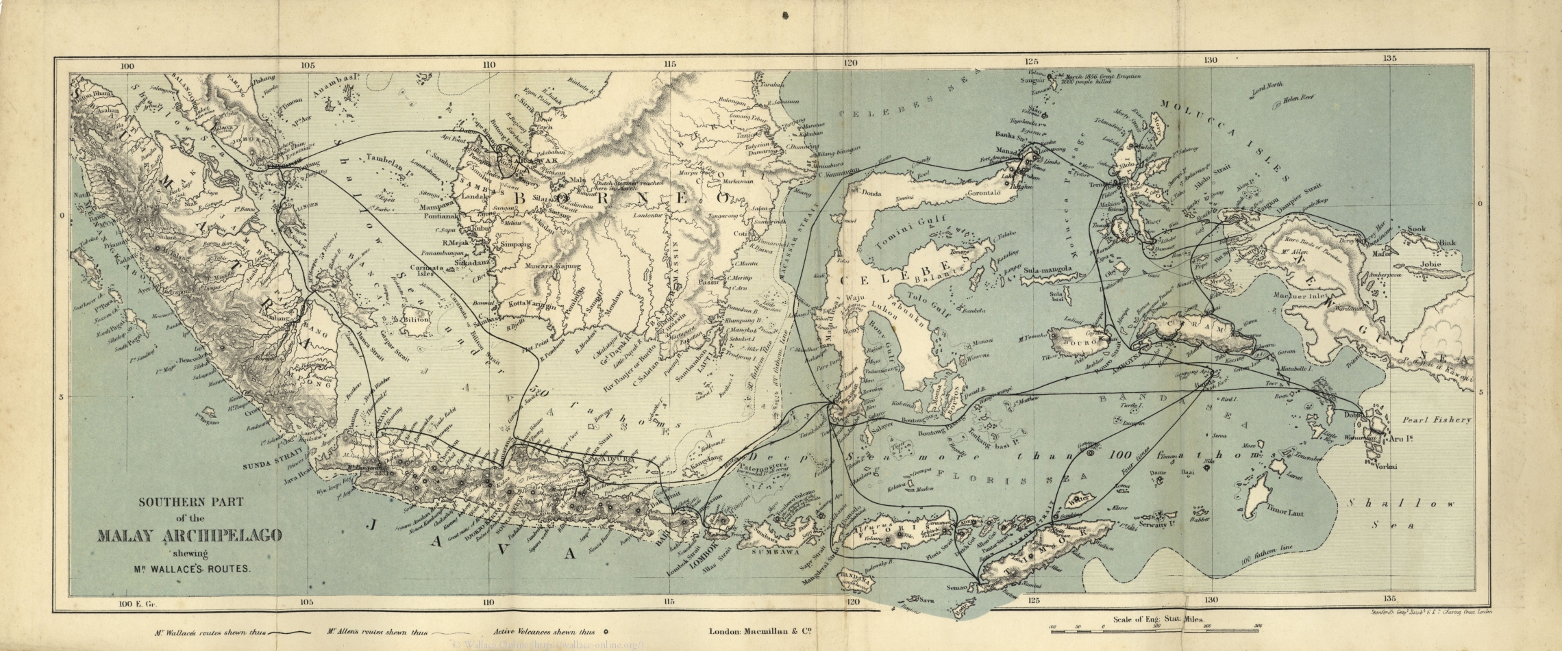 Wallace A R 1869 The Malay Archipelago The Land Of The Orang Utan And The Bird Of Paradise A Narrative Of Travel With Studies Of Man And Nature London Macmillan And Co Volume 1