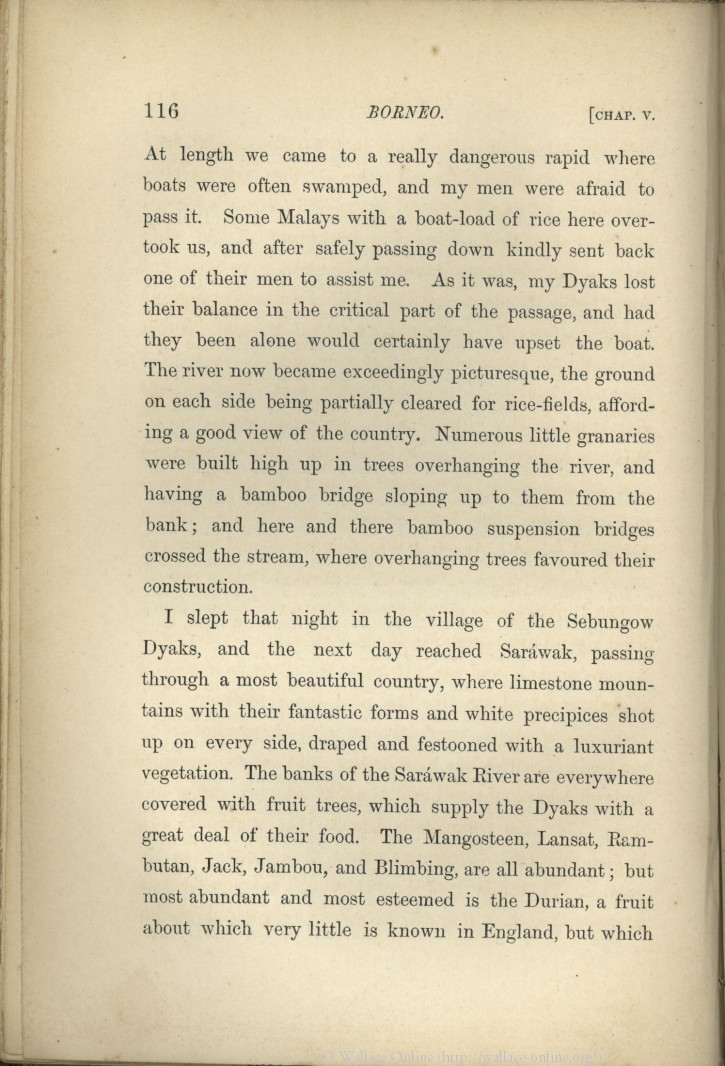 Wallace A R 1869 The Malay Archipelago The Land Of The Orang Utan And The Bird Of Paradise A Narrative Of Travel With Studies Of Man And Nature London Macmillan And Co Volume 1